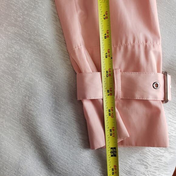 Sam Edelman Cute Goth Studded pink jacket Small Rockstar girlfriend Punk Edgy - Picture 8 of 10